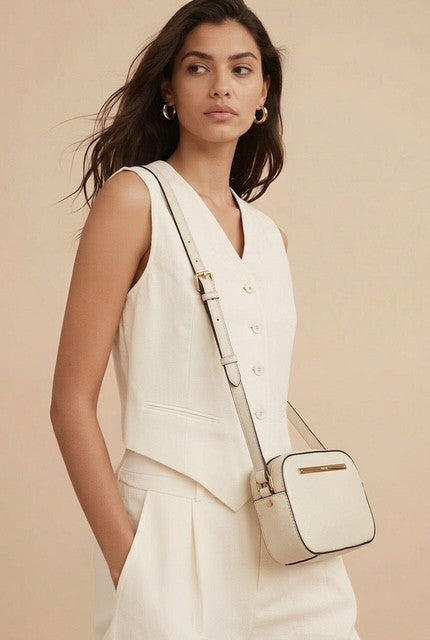 Liza Camera Bag | Bone