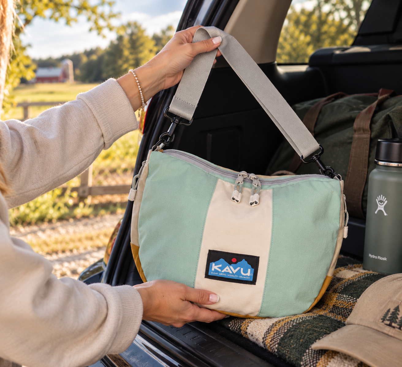 KAVU High Noon Napsack | Lightweight Drawstring Backpack