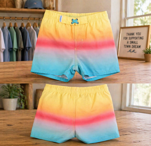 Beach Paradise Swim Trunks