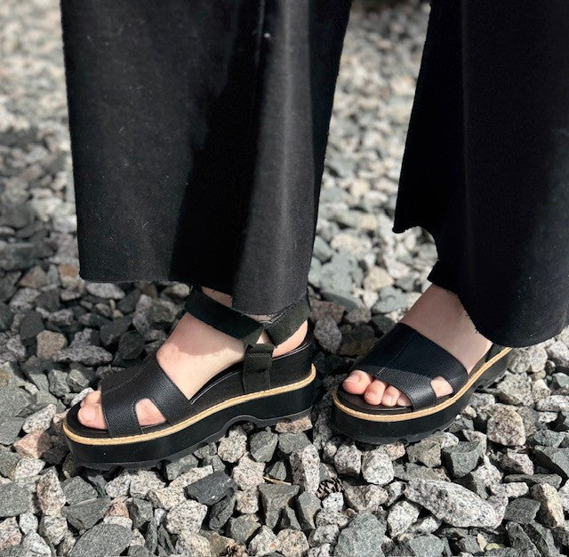 Joan IV Ankle Strap Wedge