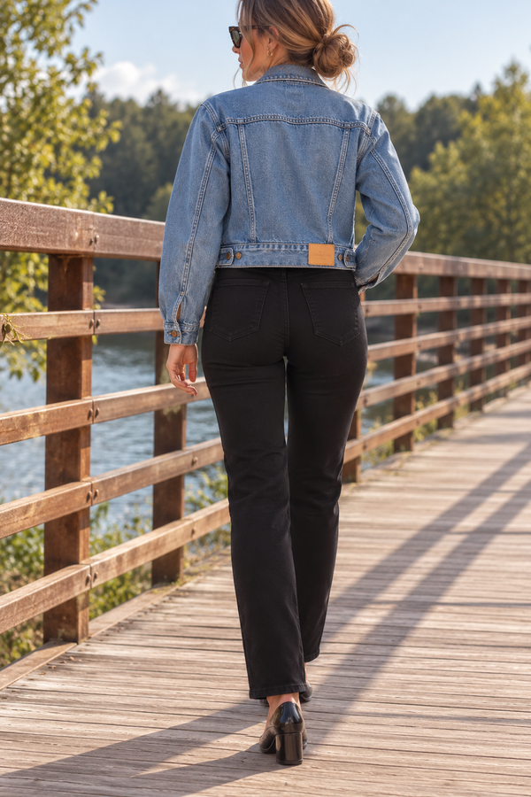 Sophia Curvy Straight Jeans