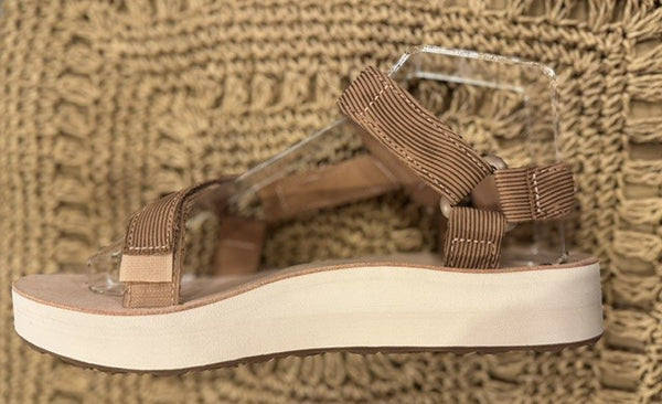 Womens Midform Universal Grooveline Sandal