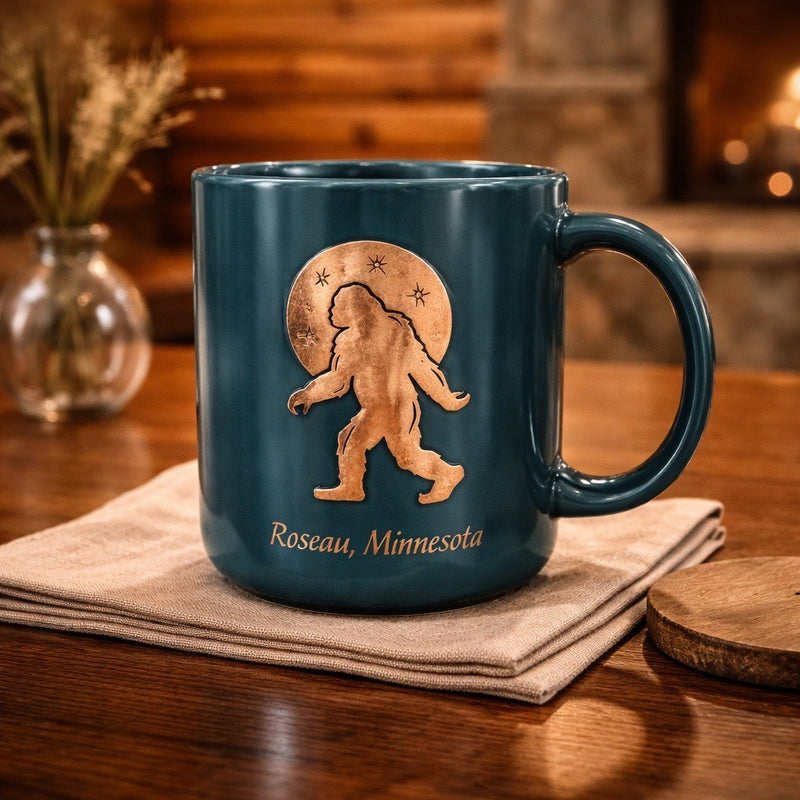 Copper Emblem Mug | Roseau, Minnesota