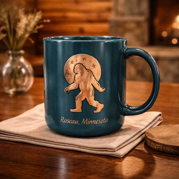 Copper Emblem Mug | Roseau, Minnesota