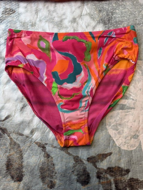 Reversible High Waisted Swim Bottom