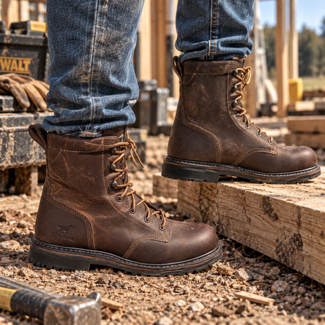 Red Wing + Irish Setter Men's 8-Inch Electrical Hazard Work Boot | Farmington