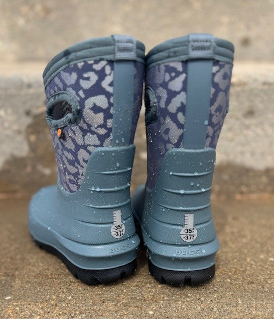 Kids' Neo-Classic Metallic Leopard Boot