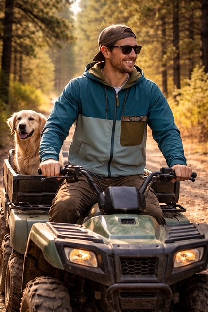 River Throwshirt Zip Jacket