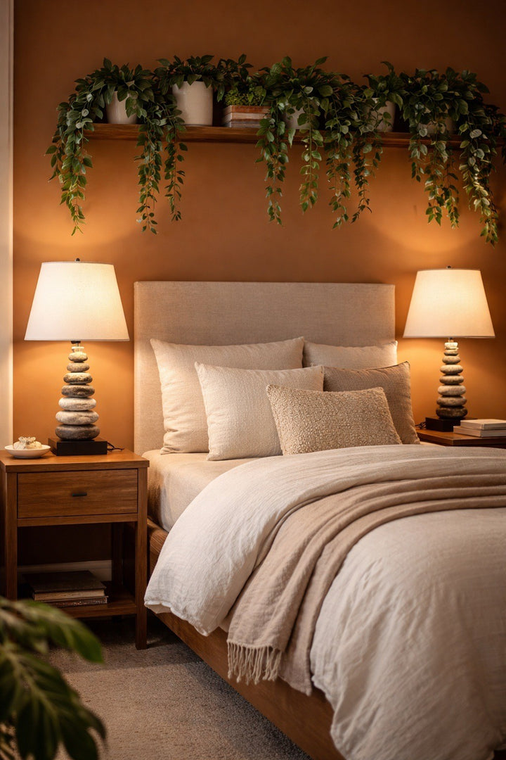 STONE CAIRN LAMP | Natural | 18.5"