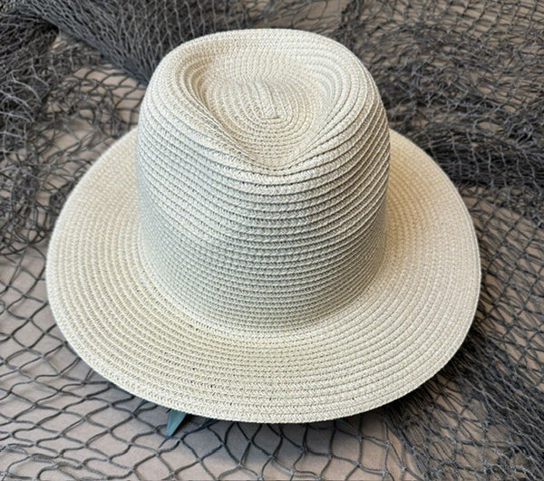 GLOBAL ADVENTURE STRAW FEDORA