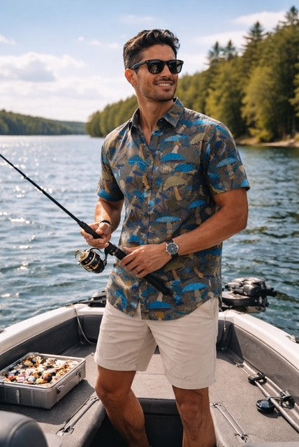 Festaruski Button Printed Shirt