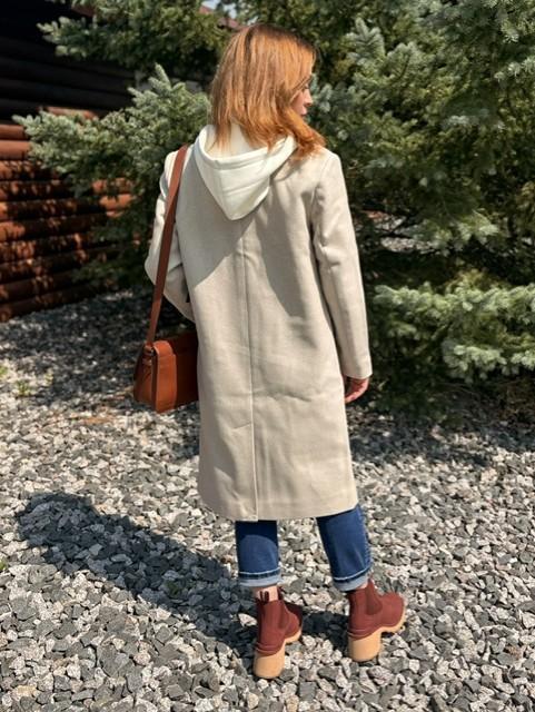 Car Coat With Fooler Hoodie