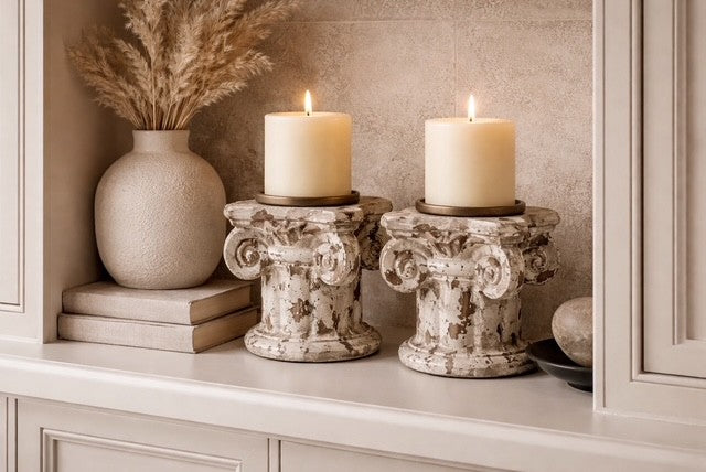 TERRACOTTA COLUMN PEDESTAL