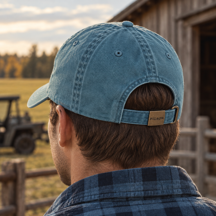 Washed Low-Profile Logger Cap