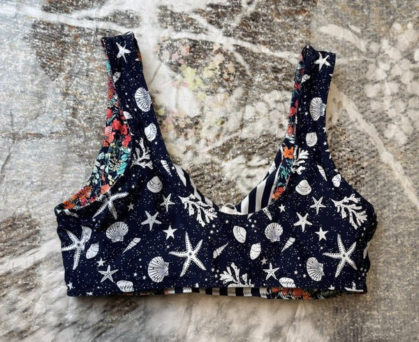 Reversible Swim Top