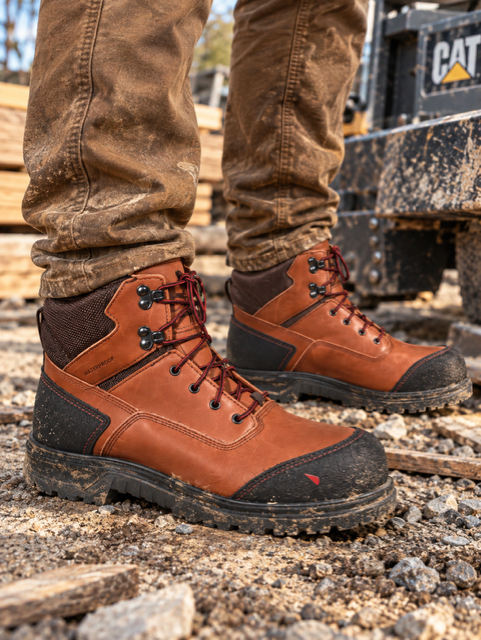 Men's 6" WaterProof Safety Work Boot | Burner XP