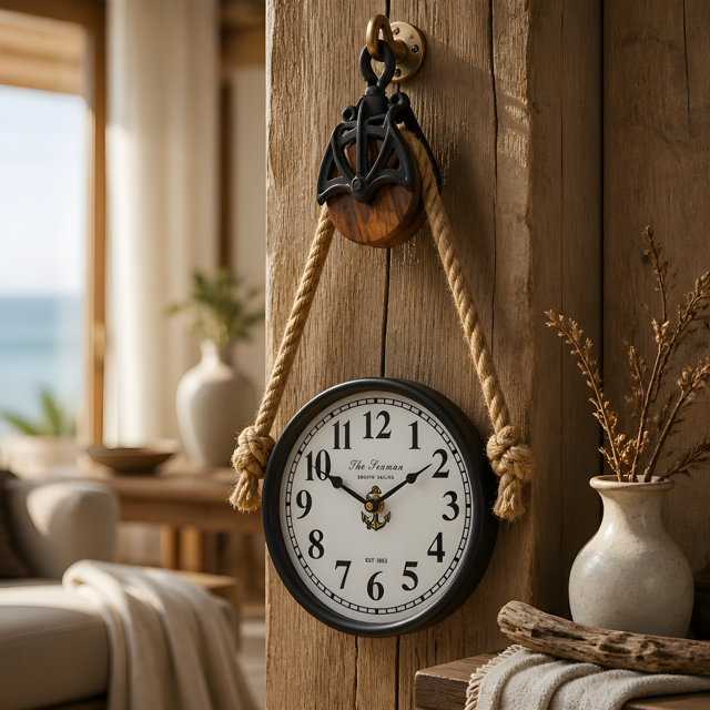 Rope Wall Clock