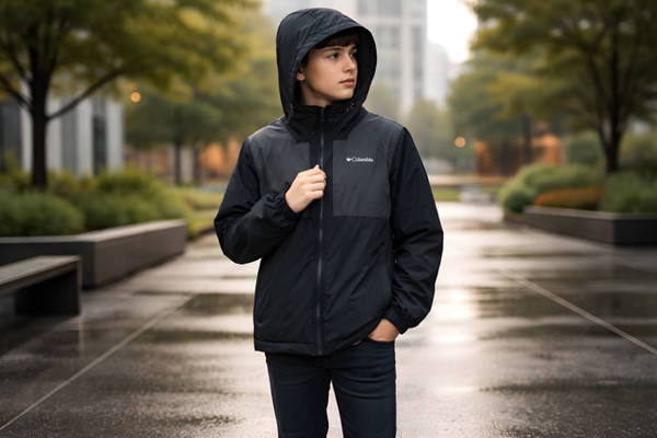 Rainy Trails II Fleece Lined Jacket | Youth Boys