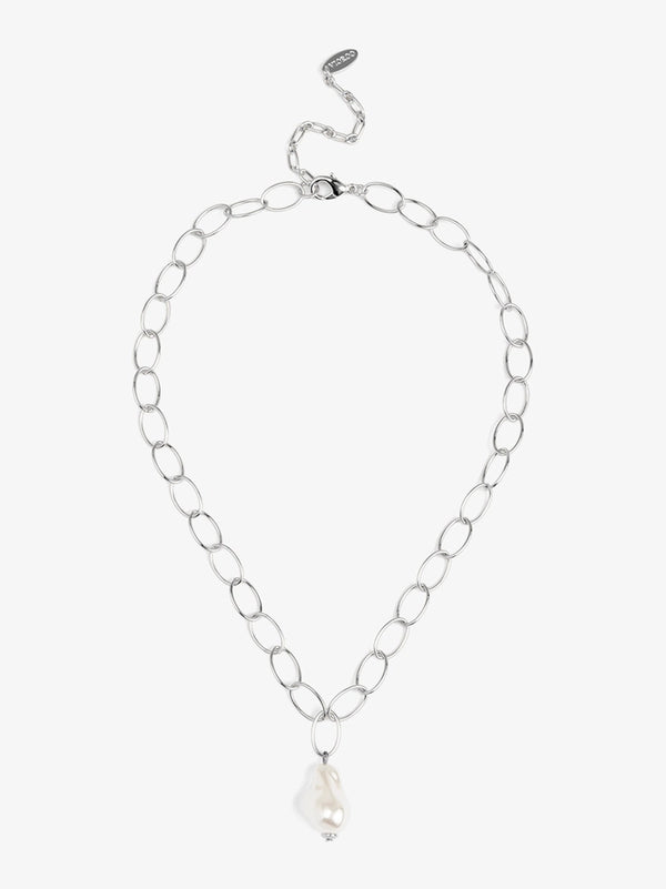 Baroque Drop Pendent Necklace