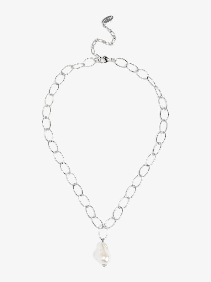 Baroque Drop Pendent Necklace
