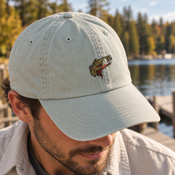 Washed Low-Profile Logger Cap