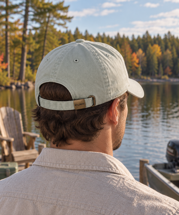 Washed Low-Profile Logger Cap