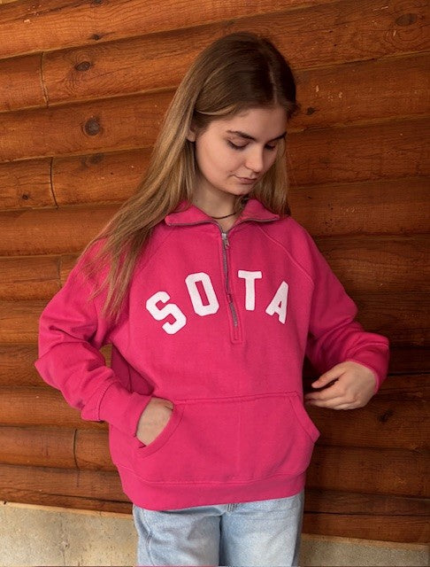 Lila 1/2 Zip Sweathirt