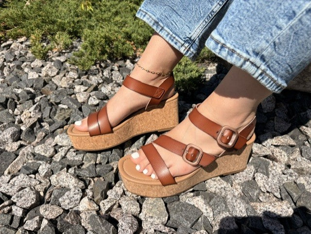 Ali | Wedged Sandal