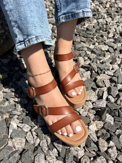 Ali | Wedged Sandal