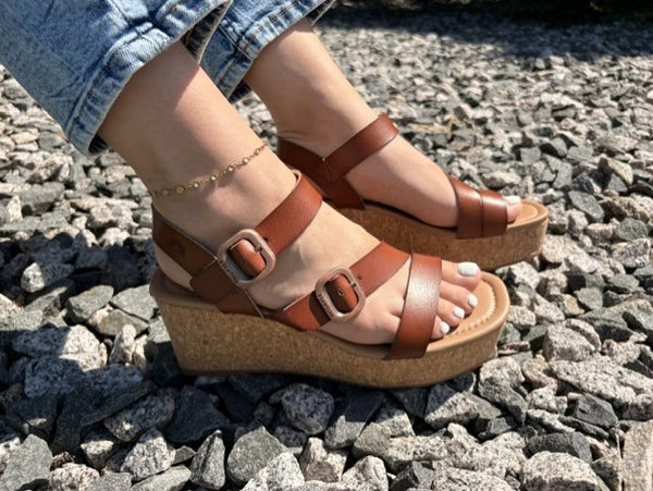 Ali | Wedged Sandal