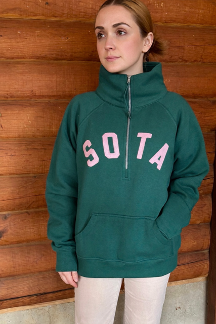 Lila 1/2 Zip Sweathirt