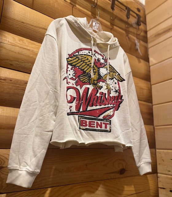 Whiskey Bent Cropped Hoodie