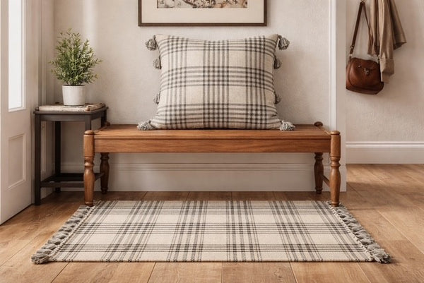 Remi Plaid Outdoor Pillow