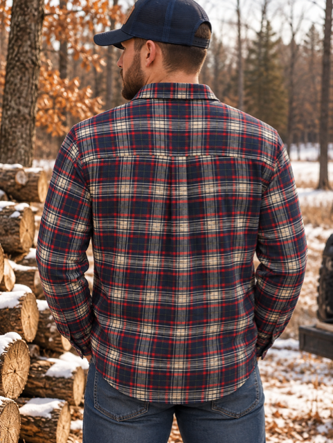 Men's Woolly Modern Fit Flannel | 5oz