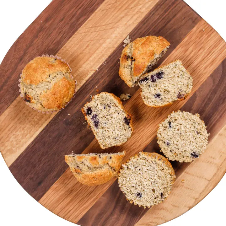 Wild Rice Blueberry Muffins