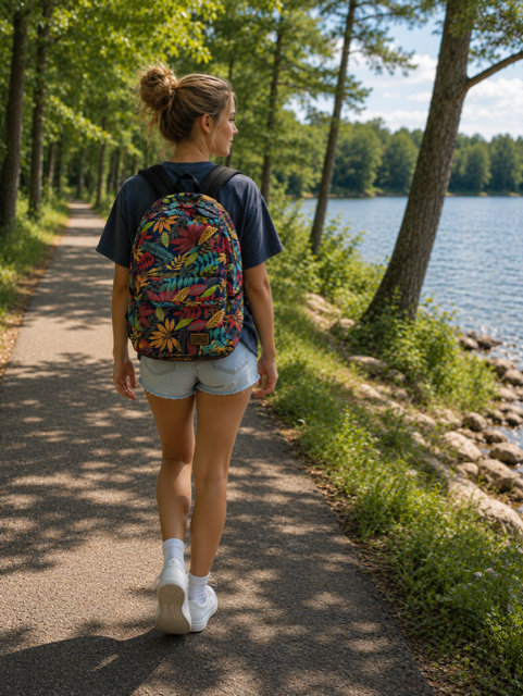 Floral BackPack