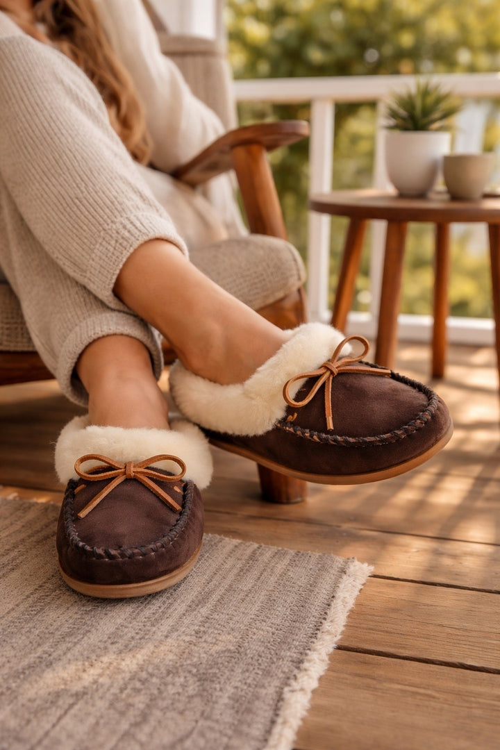 Alpine Sheepskin Moc