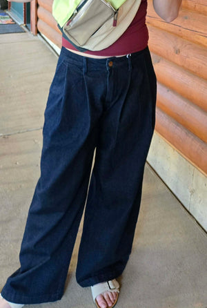 Slouchy Palazzo Jeans