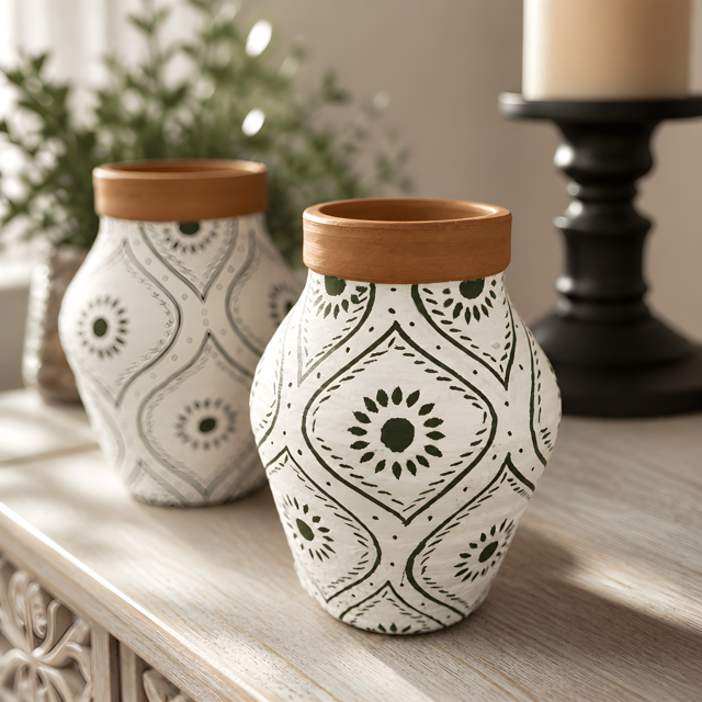 Jenica Terracotta Vase