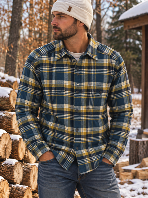 Men's Flannel Modern Fit | 7oz