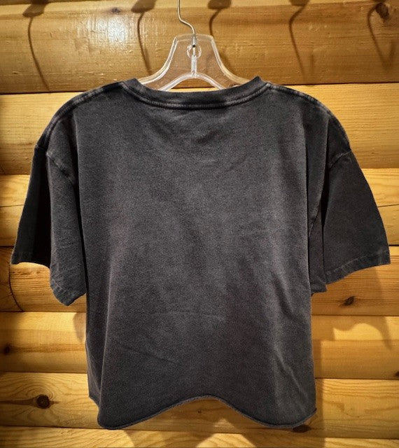Born Free Oversized 90's vibe Cropped T-Shirt