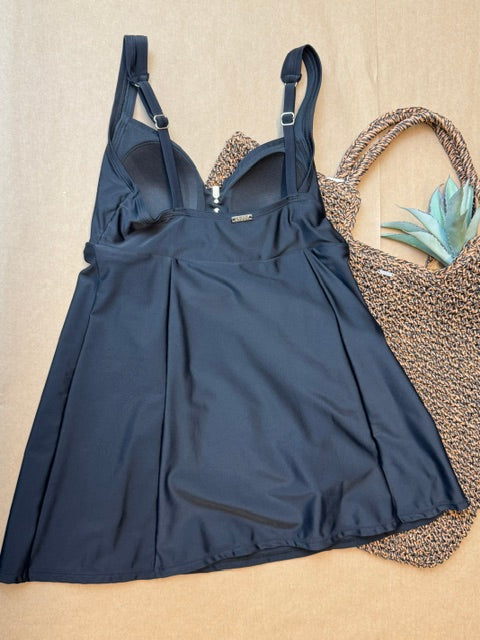 Flatten It Swim Dress W/Frill