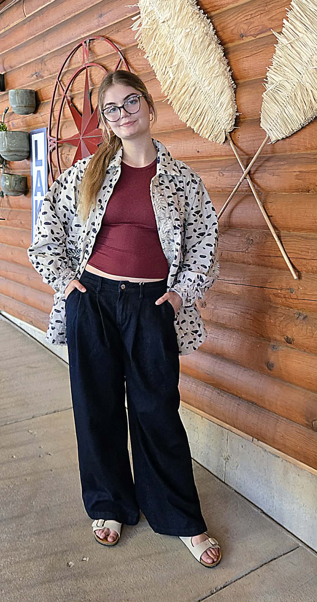 Slouchy Palazzo Jeans