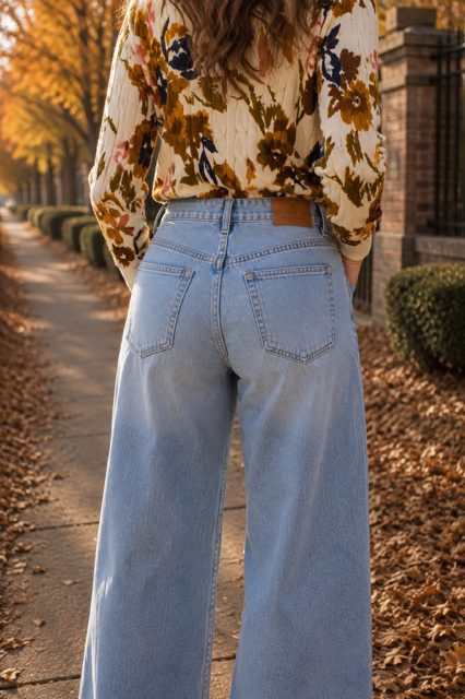 Brooke | Relaxed Drama Wide Denim