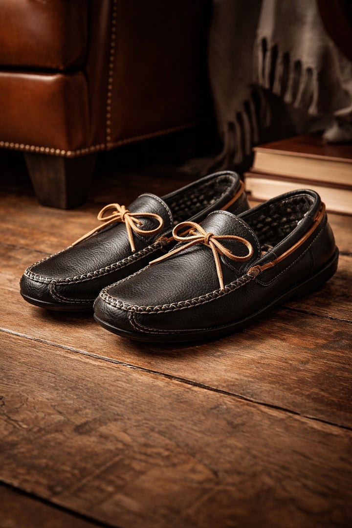 Sheepskin Moose Slipper