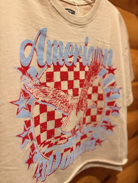American Women Relaxed Crop T-Shirt