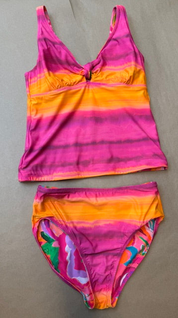 Reversible High Waisted Swim Bottom