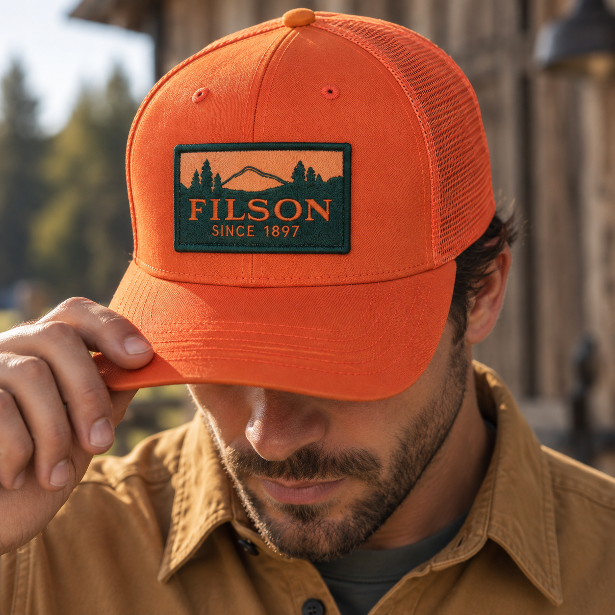 Filson Logger Mesh Cap