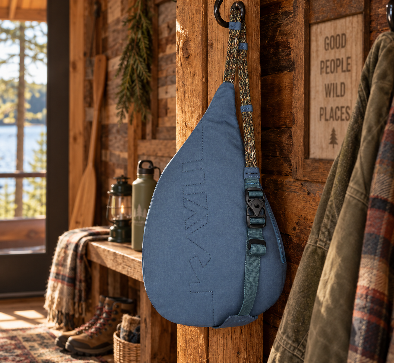 KAVU Mini Rope Bag | Crossbody Shoulder Bag