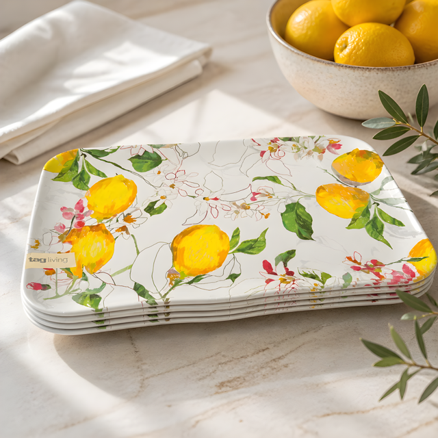 LemonCello Melamine Platter